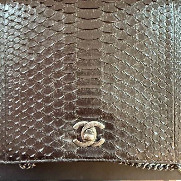 Rare Chanel Python shoulder bag - Picture 10 of 16